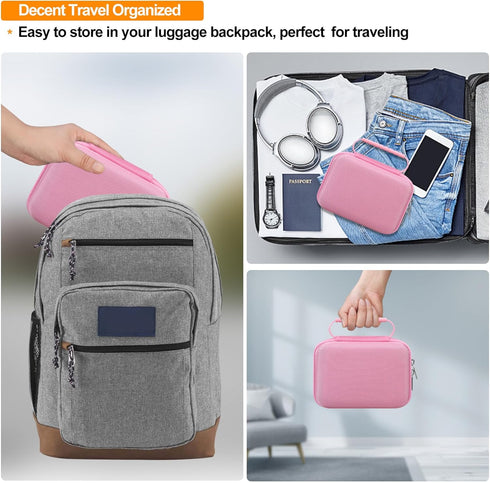 Carrying Case for Anchioo/Dylanto Kids Instant Print Camera,1080P Kids Instant Cameras That Print Photos Travel Bag Storage Holder, Mesh Pocket Fi...