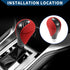 Automatic Gear Shift Knob for Lexus ES300h 2013-2015 Front Automotive Gearbox Stick Shifter Lever Knob/Durable Plastic Faux Leather / 1 Pcs Black...