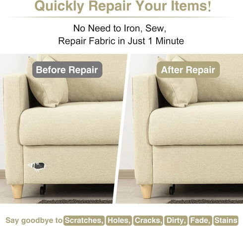 Canvas Repair Tape 4×70 Inch Waterproof Self-Adhesive Fabric Repair Patch for Repairing Boat Covers,Tents,Patio Umbrellas,Car Seats,Luggage,Sofas....