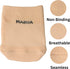 MABUA Toe Topper Half Socks Breathable No Show Liner Hidden Toe Covers Seamless Low Cut Grip Non Slip Mule Sock for Clogs for Women, 8 Pairs...