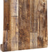 Yun-aeon Brown Wood Peel and Stick Wallpaper 17.3" X 120"Coffee Brown PVC Self Adhesive Wood Wall Peel and Stick Paper for Wall Covering Furniture...