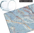 Small Mouse Pad Cute, Mini Mouse Pads for Wireless Mouse and Laptop, Travel Mousepads with Designs - Light Blue Marble, Portable Mousepad 5.5 x 7 ...