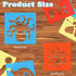 24 Pieces Stencils for Kids Sidewalk Chalk Stencil Large Animal Painting Stencils Washable Garden Stencils Dinosaur Insect Stencils Animal Templat...