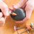 uxcell Mounted Grinding Bits Grinder Heads Different Head Shapes Silicone Polishing Wheels for Rotary Tools Dark Gray 6pcs...