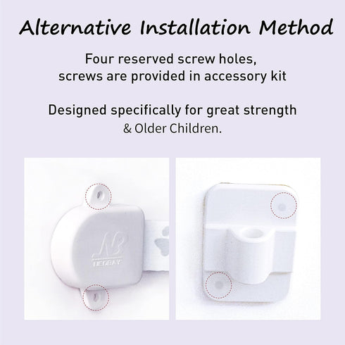 Child Proof Door Strap with Silicone Door Stopper. No Need for Baby-Gate. Keep Toddler Out and Let Cat in. Prevents Finger Pinch Injuries....