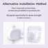 Child Proof Door Strap with Silicone Door Stopper. No Need for Baby-Gate. Keep Toddler Out and Let Cat in. Prevents Finger Pinch Injuries....