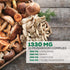 Mushroom Supplement - 10 Mushroom Complex Blend - Lions Mane, Reishi, Turkey Tail, Chaga, Cordyceps, Shiitake, Maitake - Nootropic Brain Supplemen...
