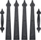 Garage Door Magnetic Decorative Hardware Carriage Accents Faux Hinges Handle Kit Pack of 1...