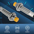 ATO M12 Inductive Proximity Sensor Switch, 4Pcs Non-Shield Detector 4mm NPN Normally Open(NO) Approach Sensor,Directly Connecting with PLC...