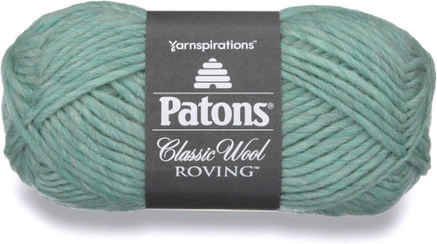 Patons Classic Wool Roving Yarn, 3.5 oz, Low Tide, 1 Ball...