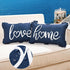 ASPMIZ Outdoor Pillow Covers 12 x 20 Inch, Waterproof Lumbar Throw Pillows for Patio Porch Furniture Couch Navy Blue Home Decorative Cushion Cover...