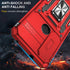 for Moto G Phone Case,Moto G Power 2022 Case with Camera Cover & 360°Kickstand Ring with Screen Protector, Military Grade Shockproof Protective Ph...