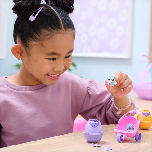 Hatchimals Alive, Hatch N’ Stroll Playset with Stroller Toy and 2 Mini Figures in Self-Hatching Eggs, Kids Toys for Girls and Boys Ages 3 and up...