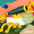 Playground Safety Handles - Outdoor Blue Grab Handle Bars, Plastic Tree House or Playhouse Accessories, Backyard Playset Equipment Replacement Saf...