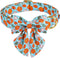 ARING PET Halloween Dog Collar Cotton Cute Pumpkin Dog Collar, Adjustable Blue Pumpkin Pet Collars Boy Puppy Collars with Metal Buckle...