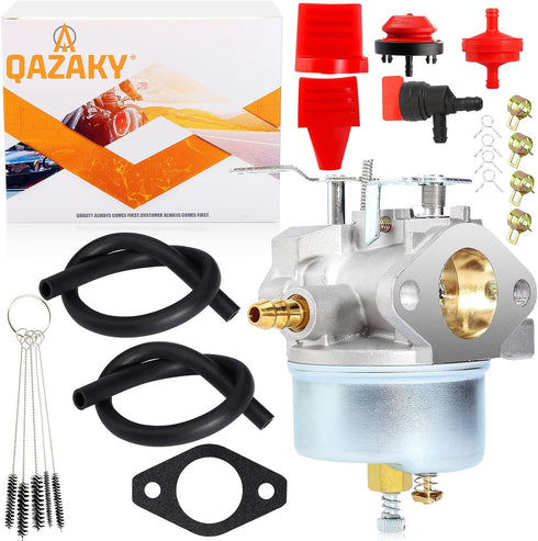 Adjustable Carburetor Compatible with Tecumseh 640052 640054 640058 640058A 640349 HMSK80 HMSK85 HMSK90 HMSK100 HSMK110 LH318SA LH358SA 8HP 9HP 10...