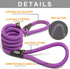 Fida Durable Slip Lead Dog Loop Leash, 6 FT x 1/2" Heavy Duty , Comfortable Strong Rope Leash for Large, Medium Dogs, No Pull Pet Training Leash w...