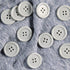 60pcs Gray Buttons Sewing Plastic Resin 1inch Buttons for crafts Flatback Large Grey Buttons 4 Holes DIY Craft Sewing Buttons (Gray 25mm/1inch)...