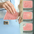 Christian Art Gifts Pink Faux Leather Checkbook Cover for Women with Inspirational Scripture...