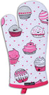 AMOUR INFINI Pot Holders and Oven Mitt Heat Resistant Non Slip Reusable Set of 1 Oven Mitt and 1 Pot Holder Oven Gloves Pot Holder for Cooking...