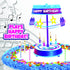 BEST PARTY EVER! Spincredible Candle, Singing Candle-Powered Spinning Cake Topper, Reusable Birthday Candle, Fits Any Size Cake, Great for Birthda...