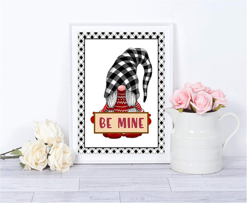 Valentine's Day Art Print Wall Art Sets (Gnome Set)...