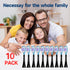 Electric Toothbrush Heads for Philips Sonicare Replacement Heads, 10 Pack Replacement Toothbrush Heads Soft Philips Sonicare A3 Sensitive Replacem...