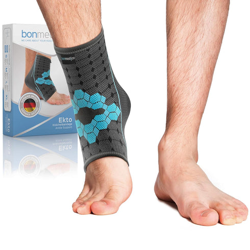 bonmedico Ekto Ankle Support – Comfortable Sports Ankle Brace – Ankle Brace for Men and Women (XL) (Left/Right)...