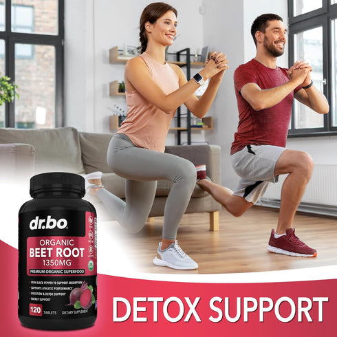 Organic Beet Root Capsules Supplements - 1350mg Beetroot Powder Extract Pills, Organic Beet Root Powder Supplement, Super Nitric Oxide Beets, High...
