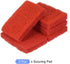 Scouring Pad (15 x 10cm/6"x 4") 5pcs, Kitchen Dishwashing Sponge, Non-Scratch Cleaning Sponges Scrub Sponges - for Pots, Pans, Dishes, Utensils, R...
