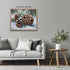 Posterizer 1 pcs-pinecones in snowey winter nature 3-Landscape & Nature Art-GIft for Men Women Teens-Living Room Bedroom Decor- unframed wall art...