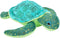 Wild Republic Sea Turtle, Foilkins Junior, Stuffed Animal, 8 inches, Gift for Kids, Plush Toy, Fill is Spun Recycled Water Bottles...