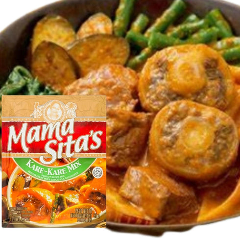 Mama Sita's Mixed Spices, Marinades, Sauces and Seasonings 6 Packs (Kare-Kare Peanut Sauce Mix)...