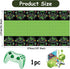 Domgoge Video Game Plastic Table Cloth for Parties Disposable Green Tablecloth Waterproof Game Theme Table Cover 54 x 108Inch Birthday Gaming Part...