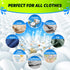 Laundry Detergent Sheets - Fresh Linen Scent 120 Loads (60 Sheets),Plastic Free,Laundry Detergent Strips for Travel,Dorms, Home,Apartments,Liquidl...
