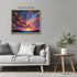 Posterizer 1 pcs- mountains, trees, night sky landscape nature 1-Landscape & Nature Art-Floral Botanical Art- Decor for Home & Office- unframed wa...