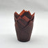 Large Muffin Greaseproof paper Baking cupcake cups, 2-1/4" x 4" Chocolate Brown Tulip Baking Cup Case of 125 pcs (125, Large)...