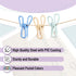 Mr. Pen- Chip Clips, 18 Pack, 2 Inch, Pastel Colors, Utility Steel PVC-Coated Clips, Bag Clips, Chip Clip, Metal Clips, Chip Bag Clip, Food Clips,...