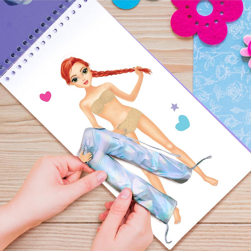 Sticker Dress Up Dancers | Sticker Activity Book for Kids | Learn Girls Fashion Design, Dancer Poses | with Sticker and Guide | for Kids 5 and up ...
