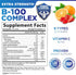 Super B Complex Gummies with Vitamin C & Folic Acid, Extra Strength Vitamin B Gummy Supplement with Niacin, B6, Folic Acid, B12, Biotin, Nature's ...