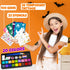 Face Painting Kit for Kids - 20 Colors Water Based Non Toxic Face Paint Kit, Professional Face Paint for Kids with Stencils & Brushes - Parties, B...