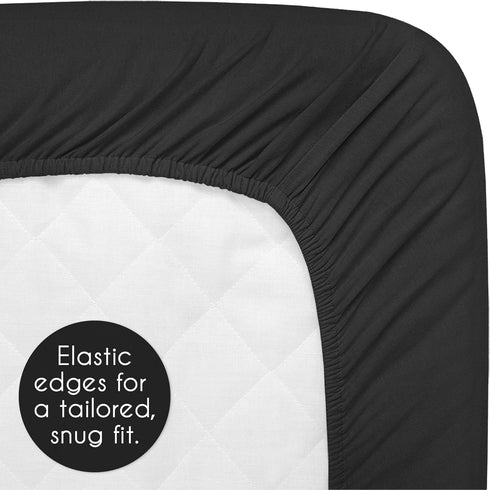 Black and White Woodland Arrow Baby or Toddler Fitted Crib Sheet for Rustic Patch Collection by Sweet Jojo Designs...