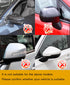 Left Driver Side Mirror Cover Cap Compatible with Honda Civic 2012-2015 Glossy White...