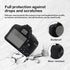 Soft Silicone Camera Case Cover for Canon Rebel T6/1300D, T7/1500D DSLR - Black with Button Marking...