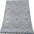 D7025-3 Peel and Stick Wallpaper Black and White 17.7in x 118in Self Adhesive Removable Wallpaper Textured Cover Bathroom Bedroom Kitchen Countert...