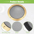 ACROPIX Universal 6.5" Car Speaker Grills Cover Mesh Round 6.5 Inch Audio Speaker Subwoofer Guard Protector Case with Screws Iron Gold Tone Black ...