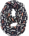 Lina & Lily Dachshund Doxie Dog Print Women's Infinity Scarf Lightweight...
