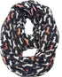 Lina & Lily Dachshund Doxie Dog Print Women's Infinity Scarf Lightweight...