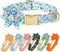 Beirui Cute Girl Dog Collars for Female Dogs, Summer Dog Collar with Flower, Soft Floral Pet Collars for Small Medium Large Dogs(Coconut Tree,S)...