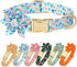 Beirui Cute Girl Dog Collars for Female Dogs, Summer Dog Collar with Flower, Soft Floral Pet Collars for Small Medium Large Dogs(Coconut Tree,S)...